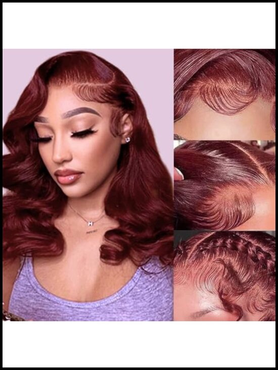 Human Hair Bob Wig Body Wave 13x4 HD Lace Front Wig 180% Density Pre Plucked main image 4